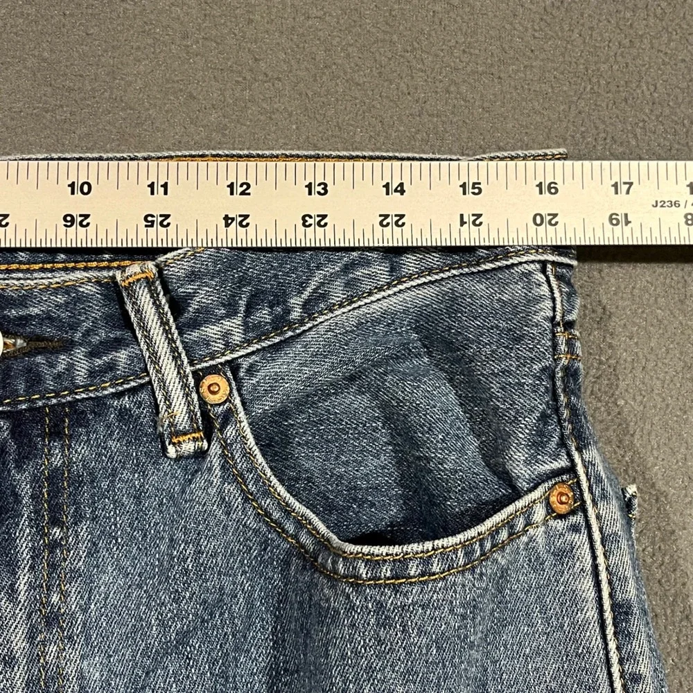 Levi's 550 Original Fit Work Grunge Jeans‎ Mens Blue Medium Wash Denim W34 L32